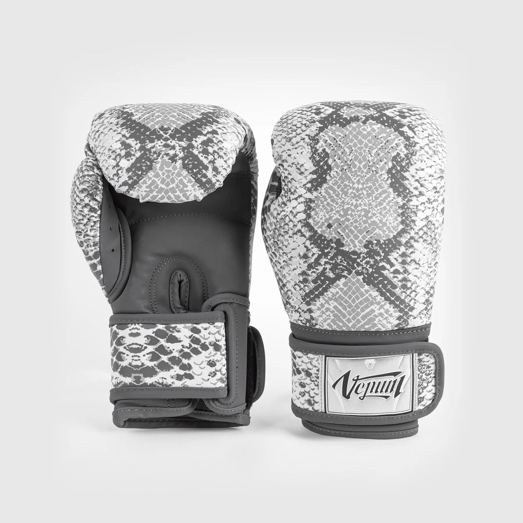 Venum White Snake Boxing Gloves for Women - White