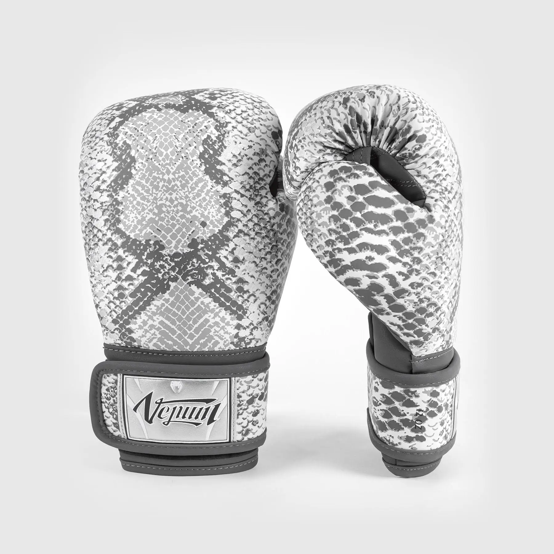 Venum White Snake Boxing Gloves for Women - White, страничен изглед