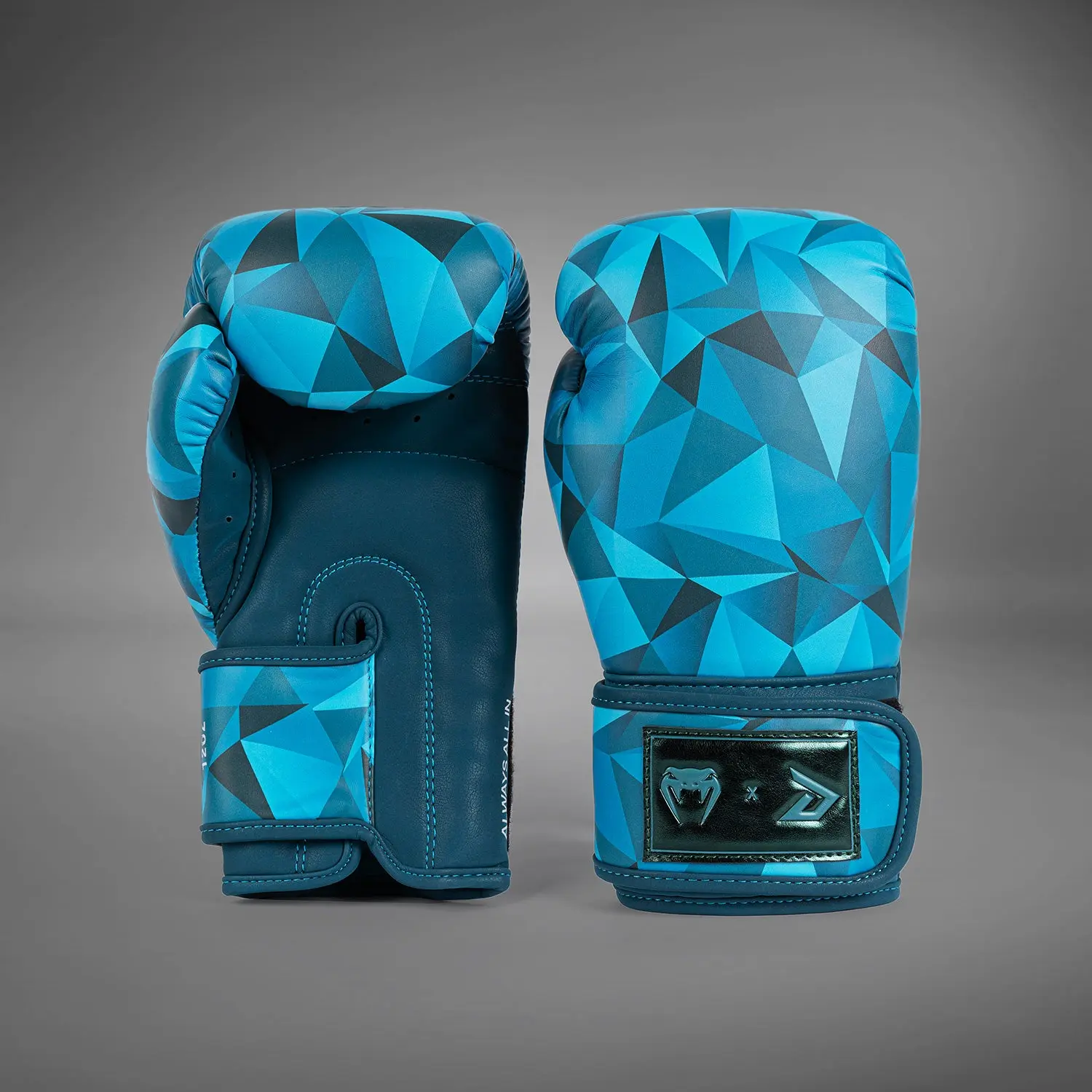 Venum x Demi Boxing Gloves - Azur Blue