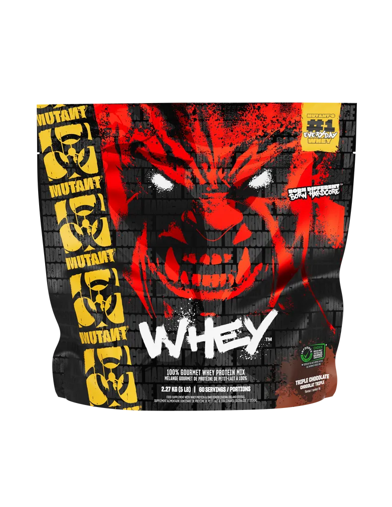 Mutant - Whey / 2270 gr. хранителна таблица за вкус Vanilla Ice Cream