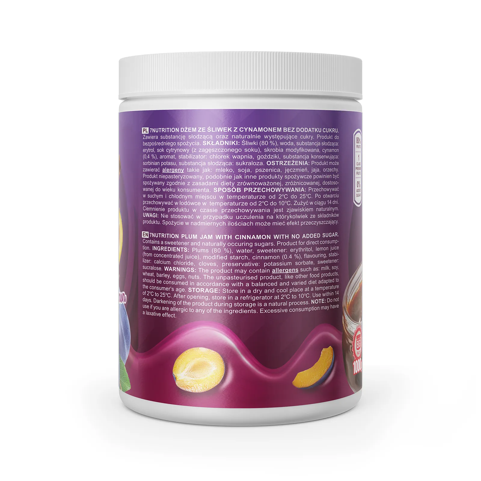 7Nutrition - Mango Jam 1000g